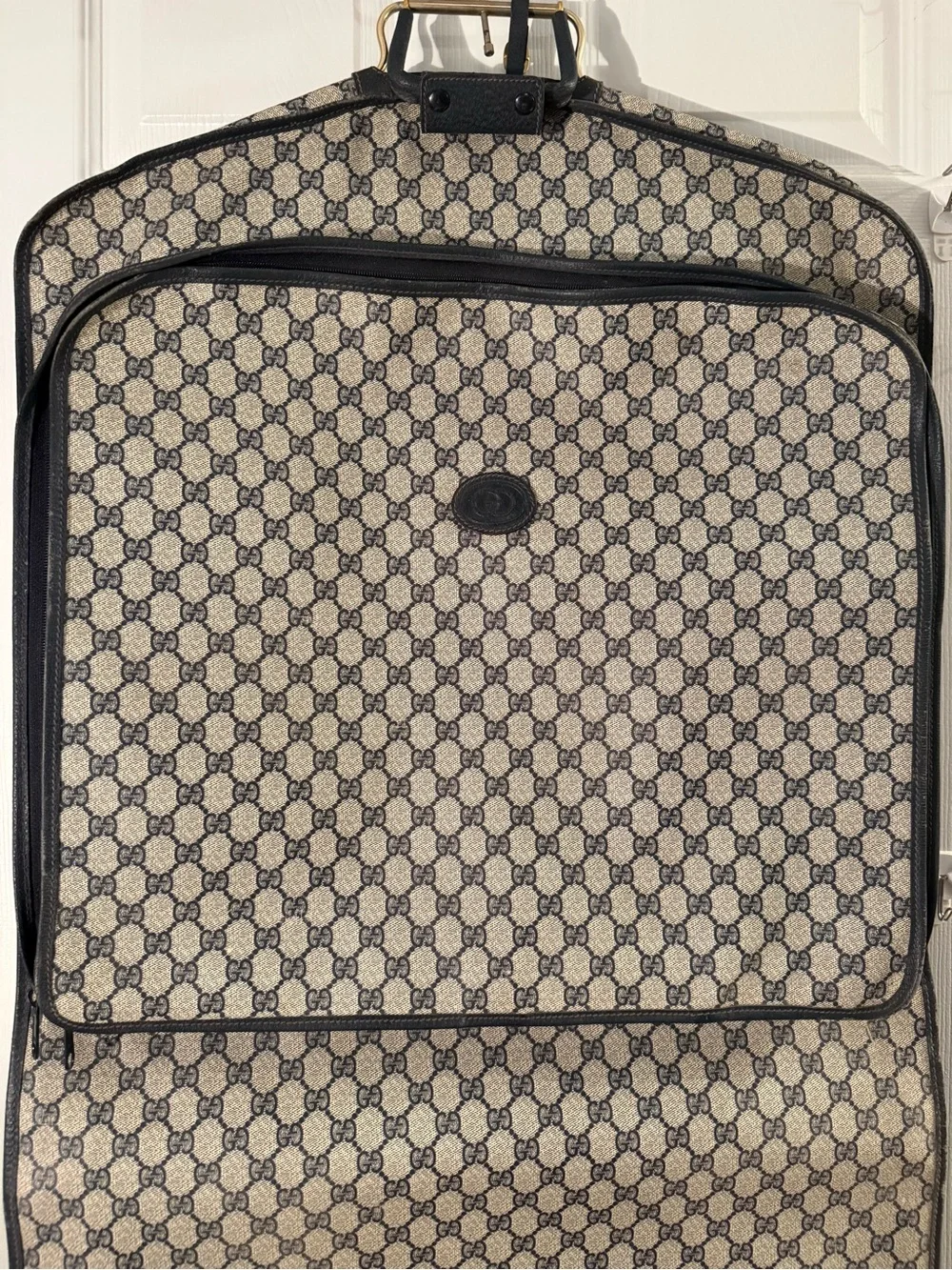 Gucci Beige and Blue GG Monogram Garment Cover